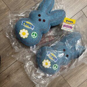Set of 2 - Peeps Plush Stuffed Toy - NWT